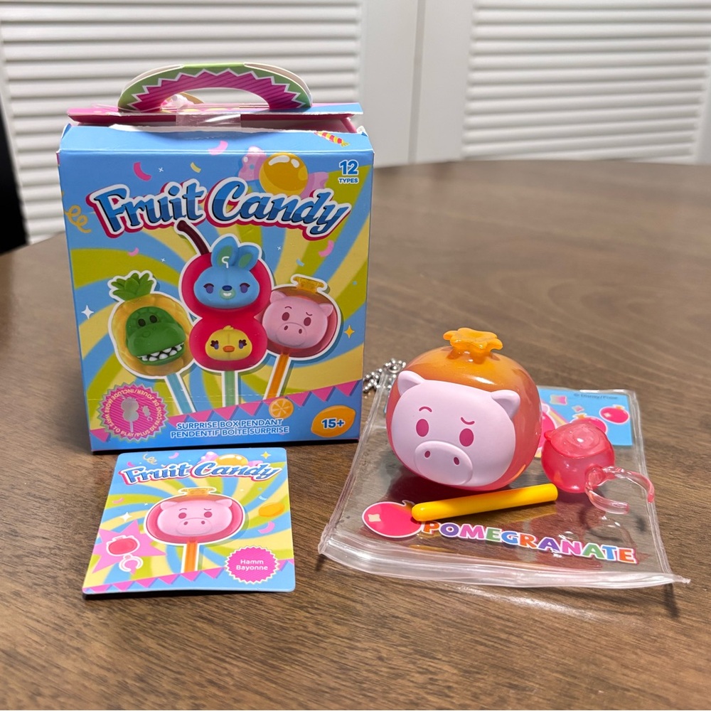 Disney Pixar Fruit Market Collection Fruity Candy Pendant Confirmed Box